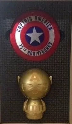 Dorbz - Captain America 75th Anniversary Gold