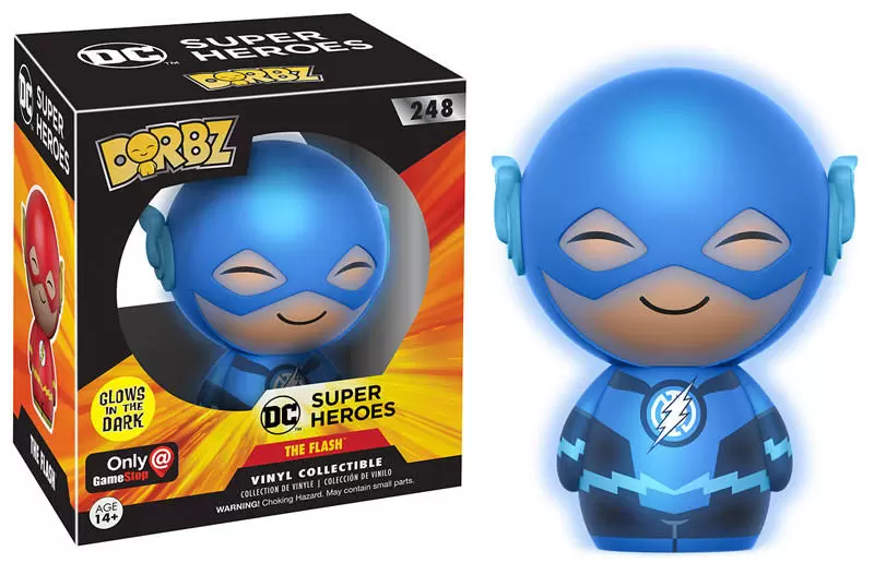 Dorbz - DC Super Heroes - The Flash Blue Lantern Glow In The Dark