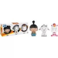 Despicable Me 3 - Agnes, Lucky And Fluffy 3 Pack