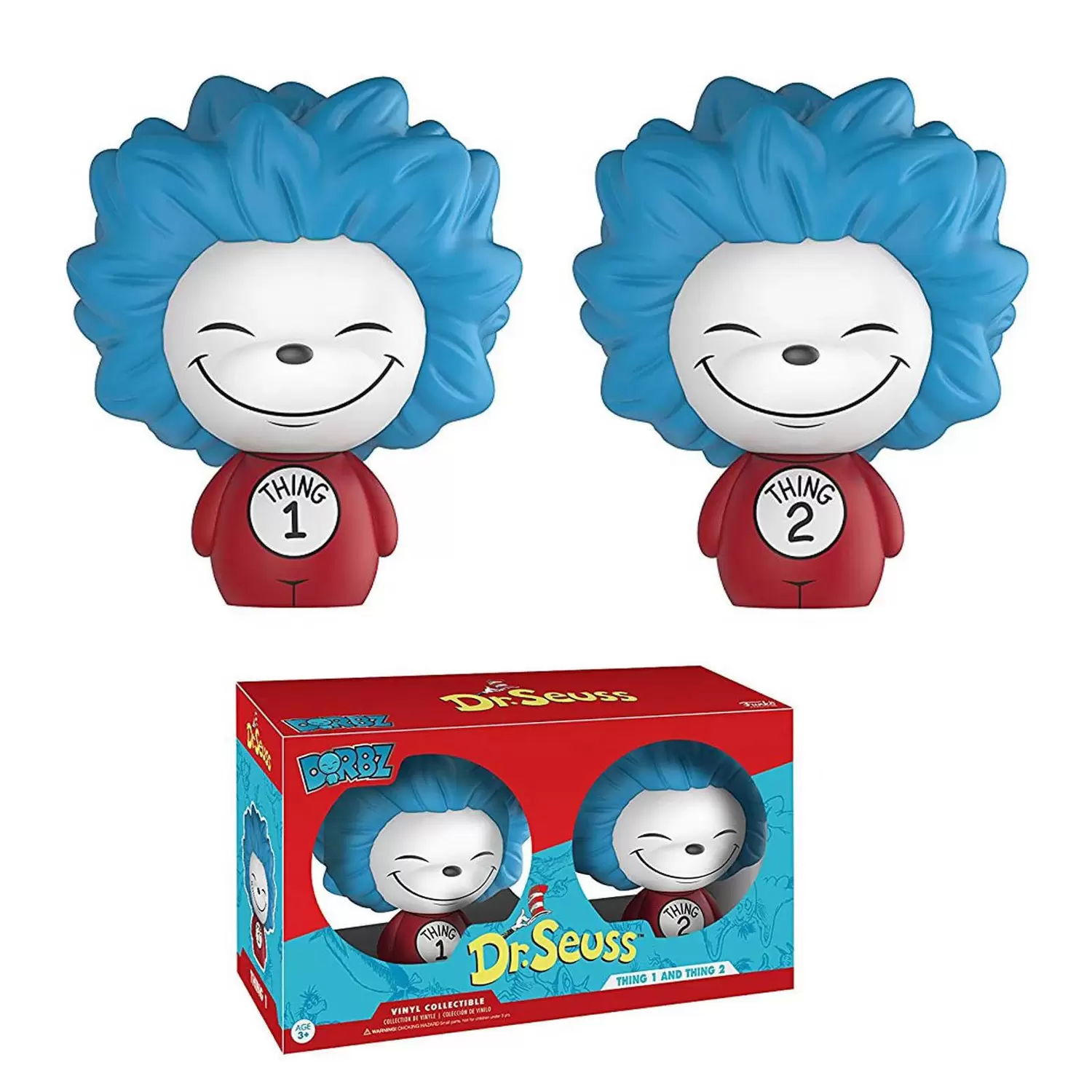 Dorbz - Dr. Seuss - Thing 1 And Thing 2 2 pack