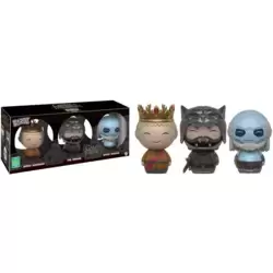 Game of Thrones - Joffrey, The Hound And White Walker 3 Pack