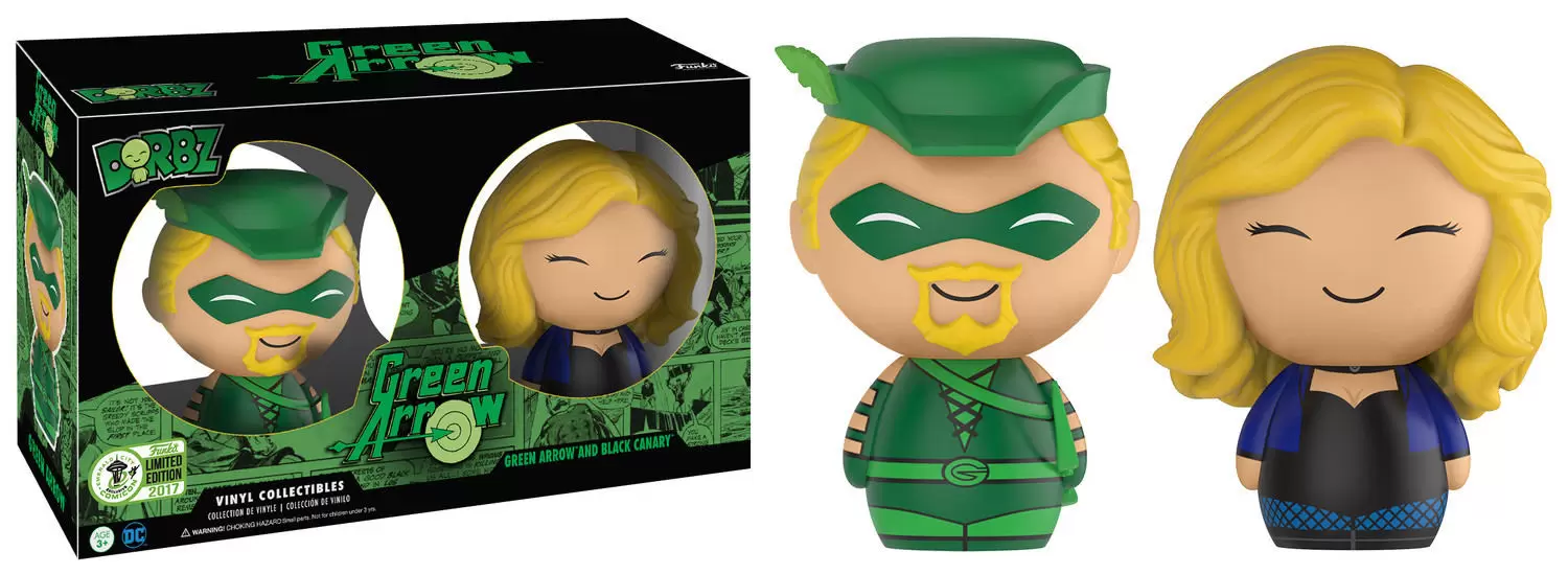 Dorbz - Green Arrow And Black Canary 2 Pack
