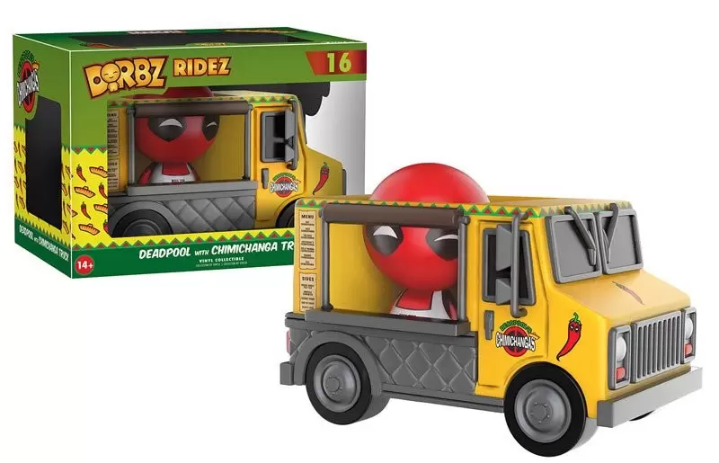 Dorbz Ridez - Deadpool with Chimichanga Truck