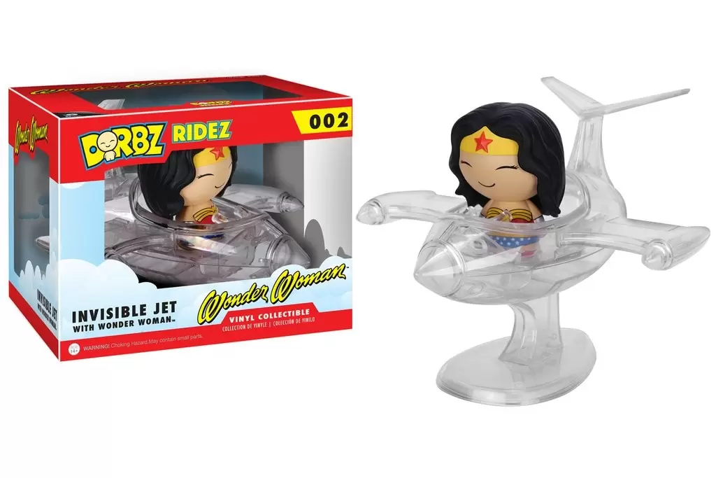 Dorbz Ridez - Invisble Jet with Wonder Woman