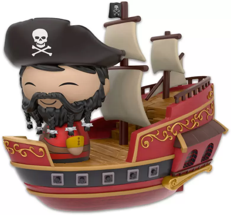 Dorbz Ridez - Disney Treasures Exclusive - Wicked Wench Captain with Pirate Ship