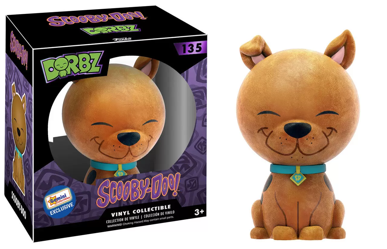 Dorbz - Scooby Doo - Scooby Doo Flocked