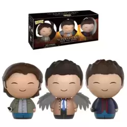 Supernatural - Sam, Dean And Castiel 3 Pack