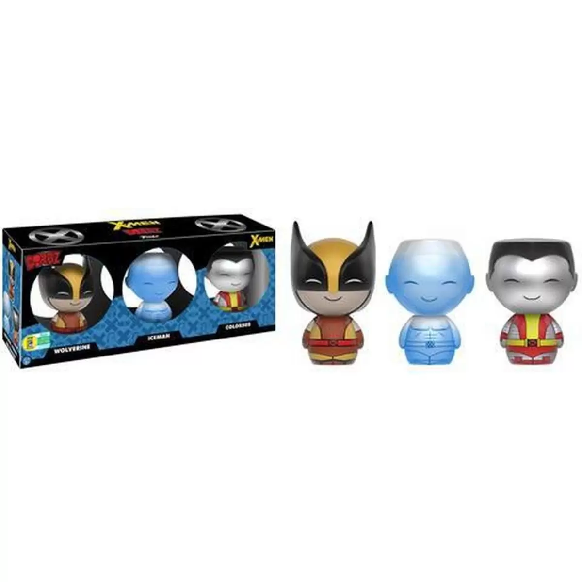 Dorbz - X-men - Wolverine, Iceman And Colossus 3 Pack