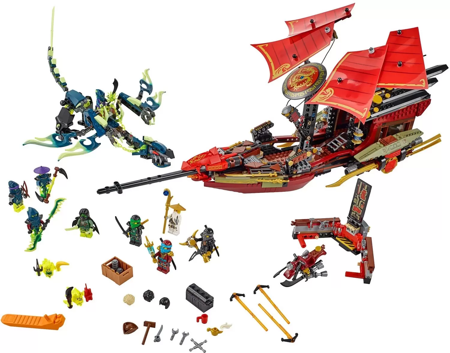 LEGO Ninjago - Final Flight of Destiny\'s Bounty