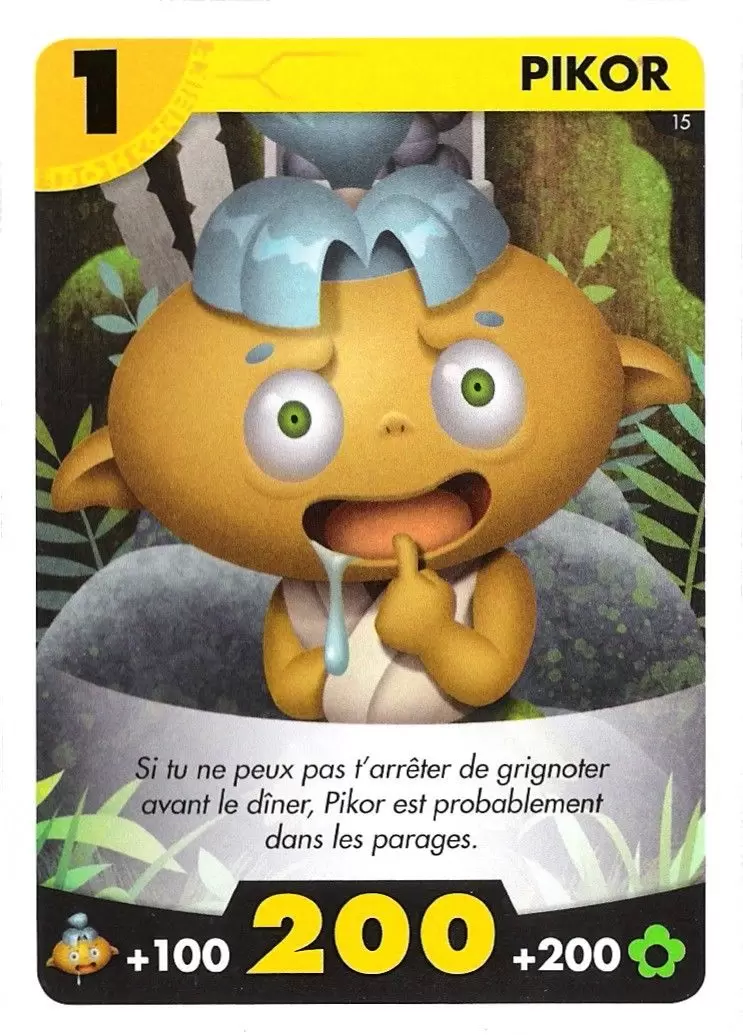 Cartes Yo-Kai Watch - Pikor