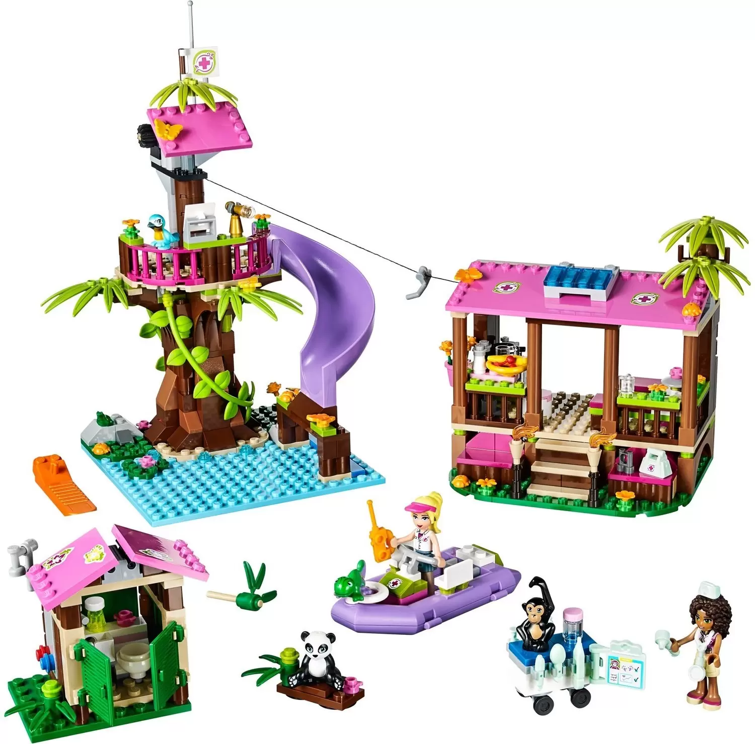 LEGO Friends - Jungle Rescue Base