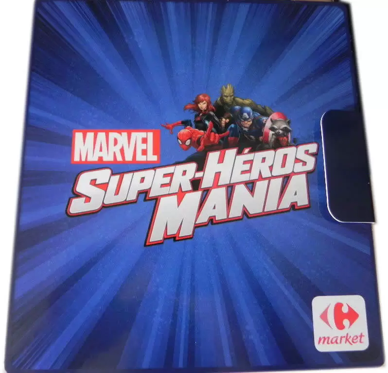 Super-Héros Mania (Popz Carrefour Marvel) - Boîte de rangement