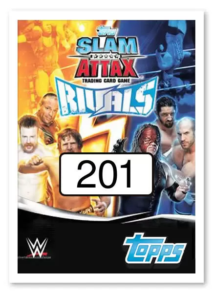 WWE - Slam Attax - Rivals - Evolution & The Shild