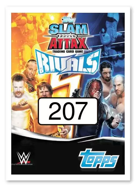 WWE - Slam Attax - Rivals - Daniel Bryan & Triple H