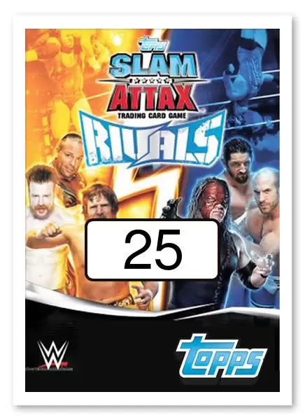 WWE - Slam Attax - Rivals - Fandango - Sitout Suplex Slam