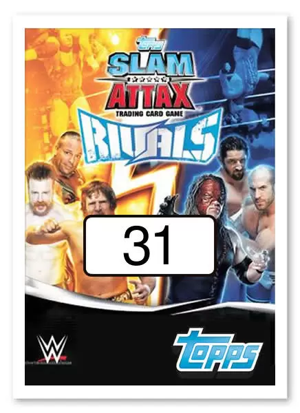 WWE - Slam Attax - Rivals - Natalya - Sharpshooter