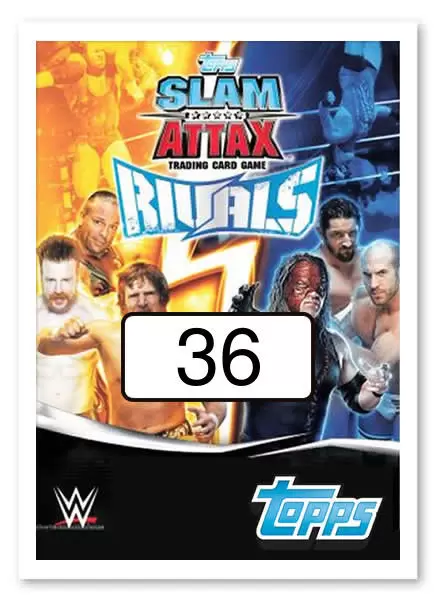 WWE - Slam Attax - Rivals - Rusev - Accolade