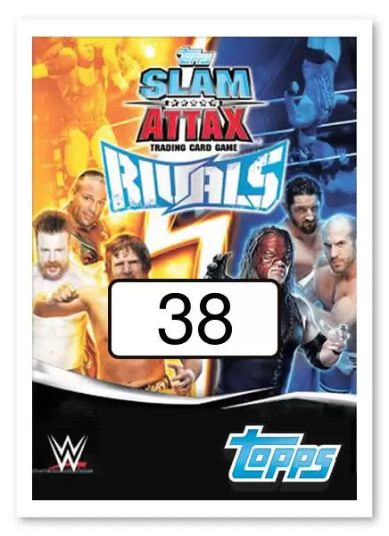 WWE - Slam Attax - Rivals - Seth Rollins - Peace Of Mind