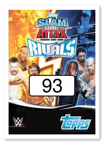 WWE - Slam Attax - Rivals - Justin Roberts