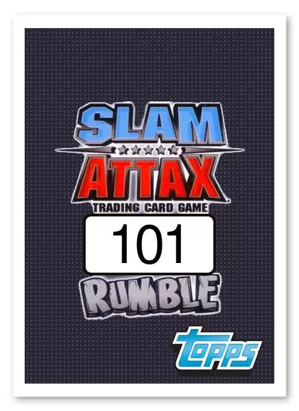 WWE - Slam Attax - Rumble - Ezekiel Jackson