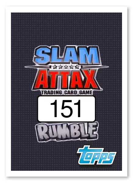 WWE - Slam Attax - Rumble - Bam Bam Bigelow