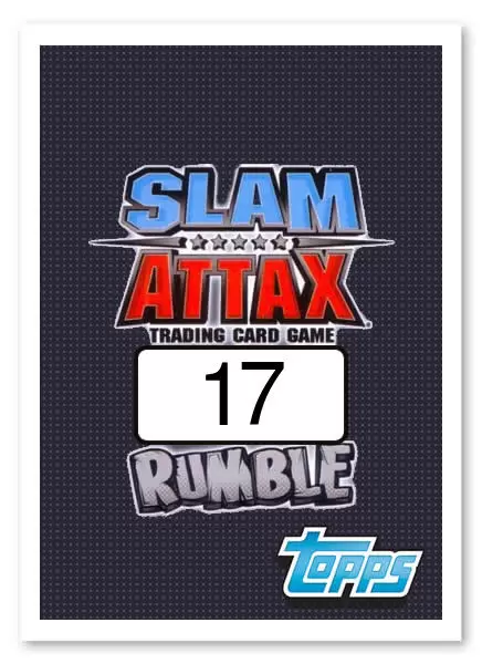 WWE - Slam Attax - Rumble - Dolph Ziggler - Zig zag