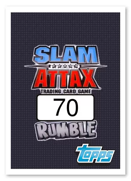 WWE - Slam Attax - Rumble - Justin Roberts