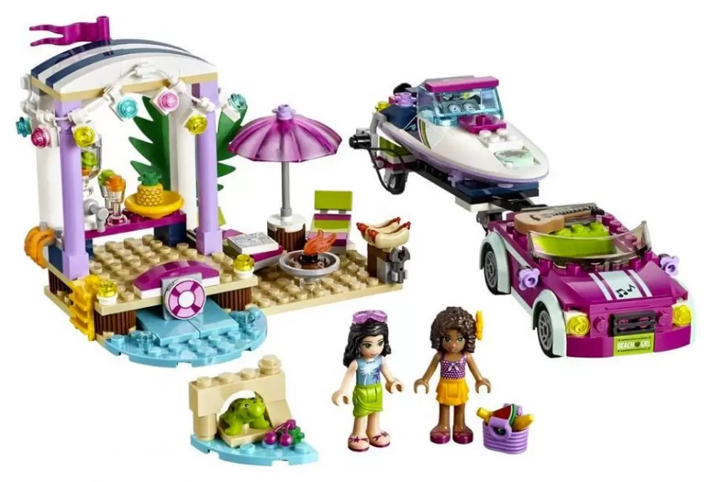 LEGO Friends - Andrea\'s Speedboat Transporter