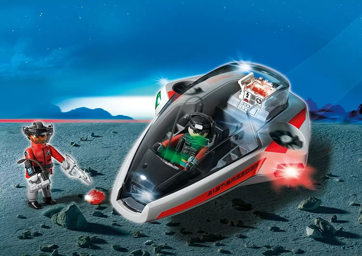 Playmobil Space - Dark Rangers\' Speed Glider