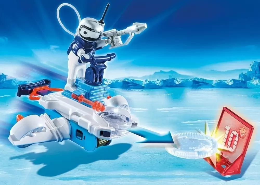 Playmobil Space - Ice android with spacecraft