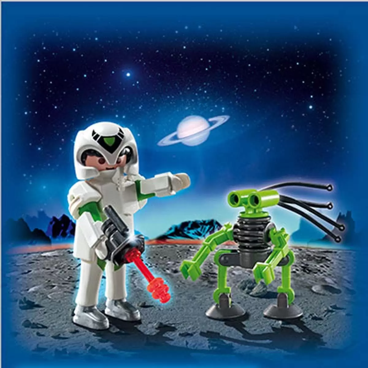 Playmobil Space - Duo Pack Space Man with Spy Robot
