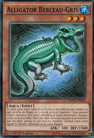 La Dimension du Chaos DOCS - Alligator Berceau-Gris