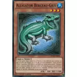 Alligator Berceau-Gris