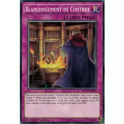 Blanchissement de Contrat