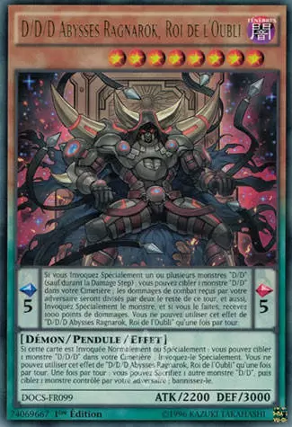 La Dimension du Chaos DOCS - D/D/D Abysses Ragnarok, Roi de l\'Oubli