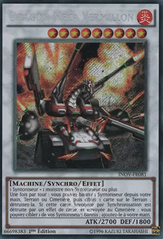 Invasion : Vengeance INOV - Dragon Méca Vermillon