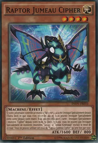 Invasion : Vengeance INOV - Raptor Jumeau Cipher