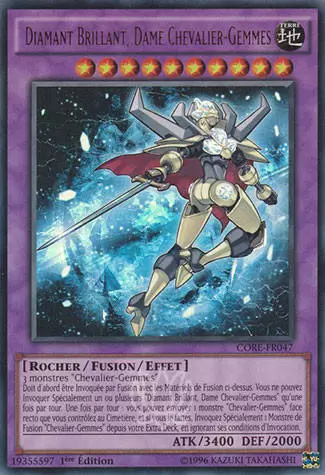Le Choc des Rebellions CORE - Diamant Brillant, Dame Chevalier-Gemmes