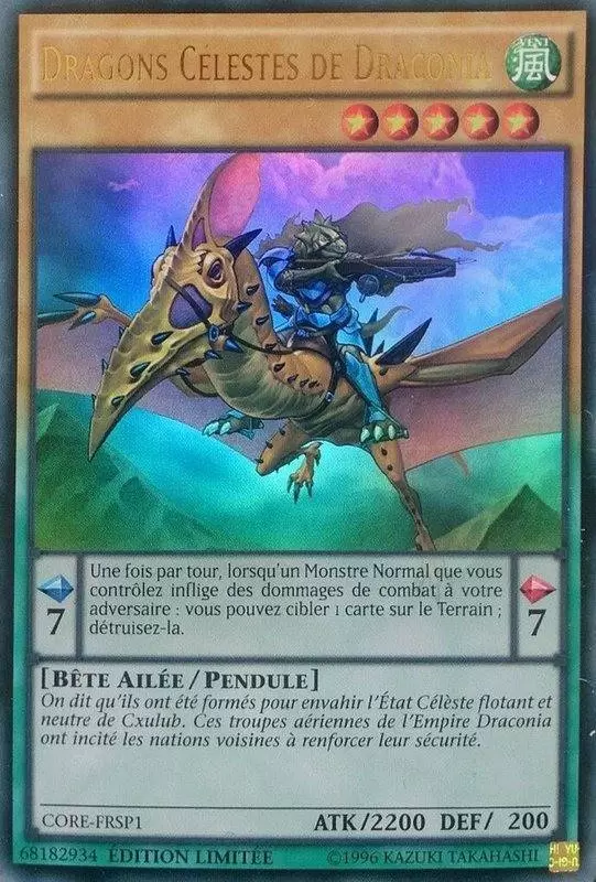 Le Choc des Rebellions CORE - Dragons Célestes de Draconia