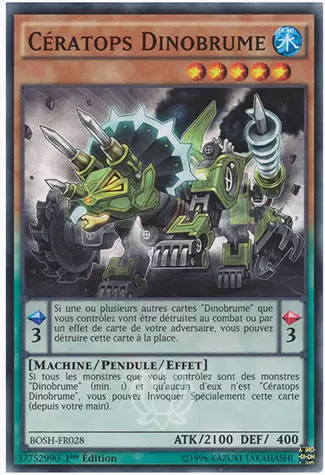 Les Destructeurs de l\'Ombre BOSH - Cératops Dinobrume