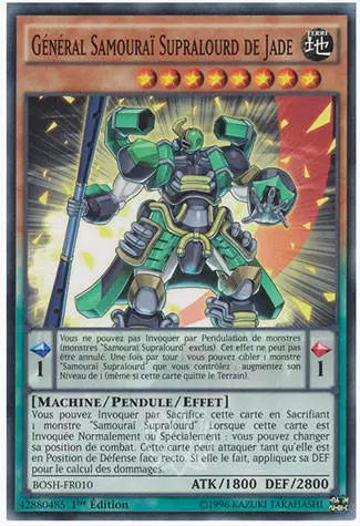 Les Destructeurs de l\'Ombre BOSH - Général Samouraï Supralourd de Jade