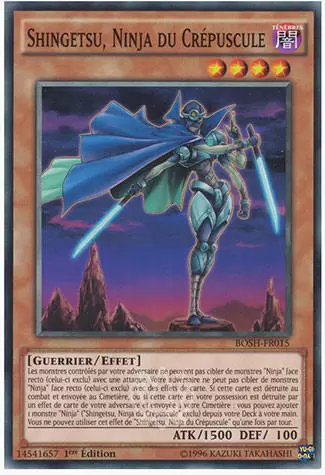 Les Destructeurs de l\'Ombre BOSH - Shingetsu, Ninja du Crépuscule