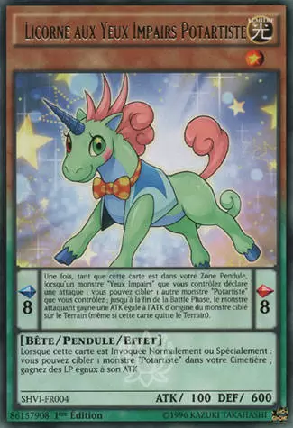 Les Victoires Scintillantes SHVI - Licorne aux Yeux Impairs Potartiste