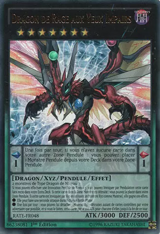 Tempête de Rage RATE - Dragon de Rage aux Yeux Impairs