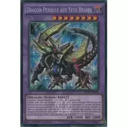 Dragon Pendule aux Yeux Braves
