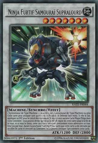 Tempête de Rage RATE - Ninja Furtif Samouraï Supralourd