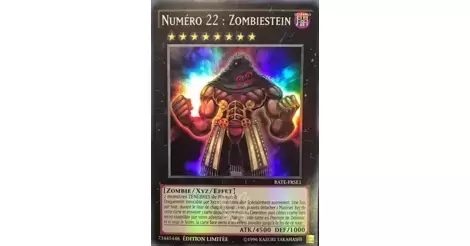 Numero 22 Zombiestein Carte Rate Frse1 Tempete De Rage Rate