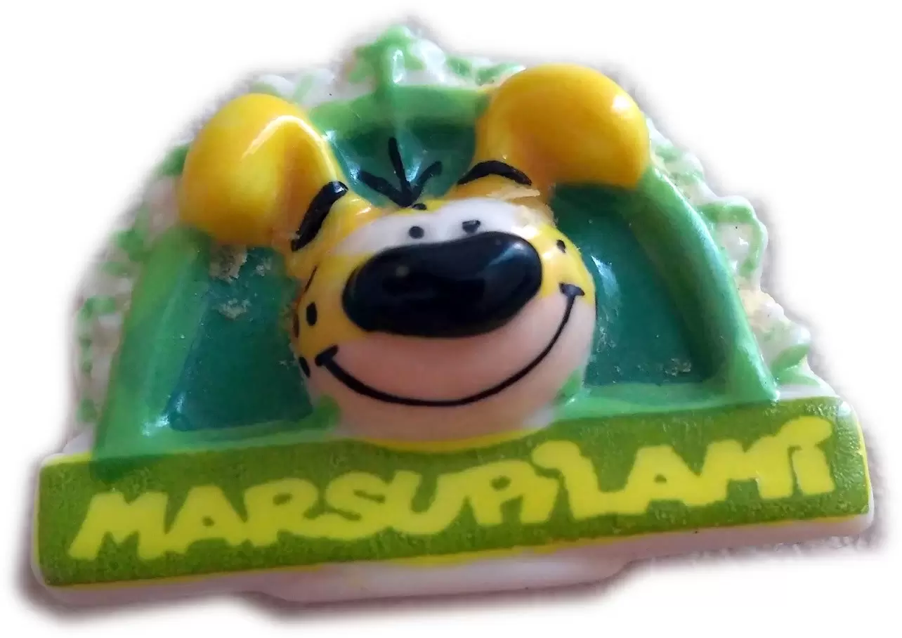 Fèves - Marsupilami 2009 - Tête de Marsupilami