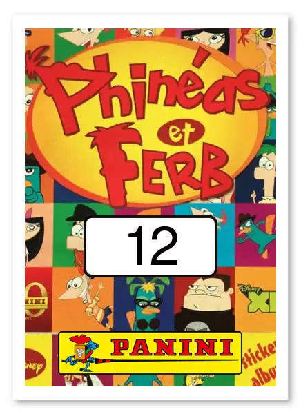 Phineas & Ferb - Sticker n°12