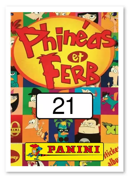 Phineas & Ferb - Sticker n°21